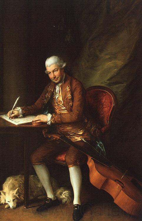 Thomas Gainsborough Karl Friedrich Abel France oil painting art